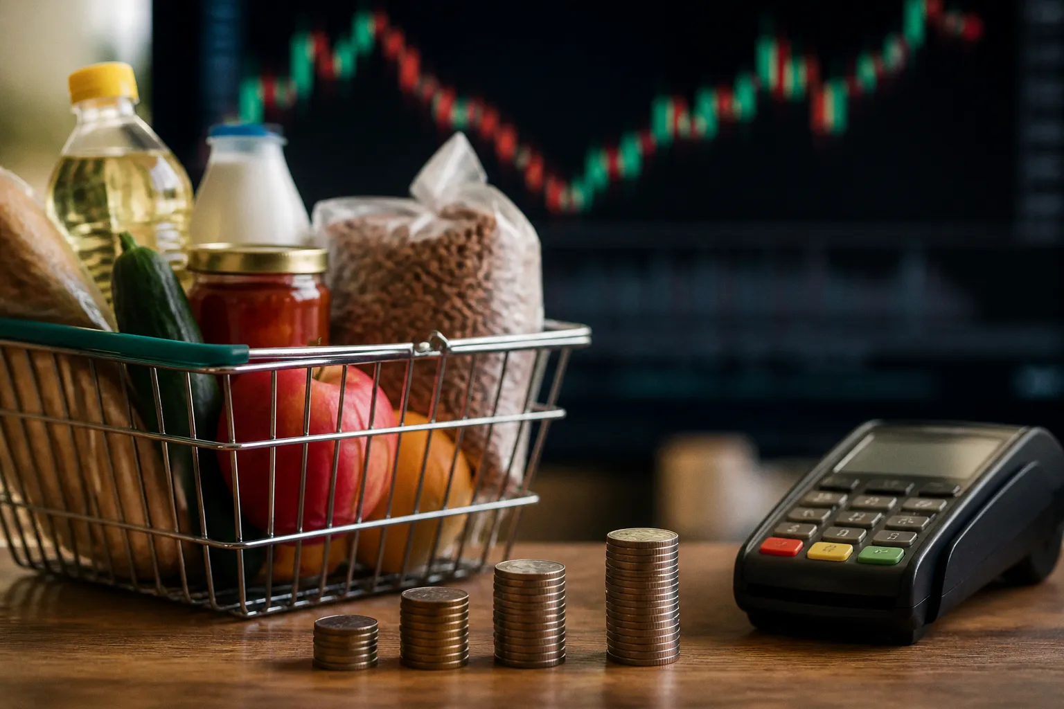 Динамика потребительских цен в России: недельный рост составил 0,01%